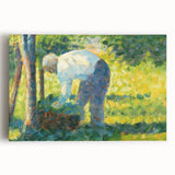 Impressionism Wall Art: The Gardener by Georges Seurat Print