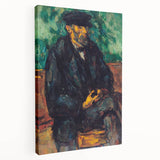 Impressionist Portrait Wall Art - The Gardener by Cézanne Print