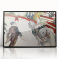 Equestrienne (At the Cirque Fernando)" Modern Wall Art - Captivating Contemporary Circus Decor
