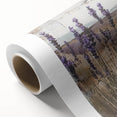 Rustic Lavender Field Wall Art - Vintage Farmhouse Nature Print