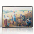 Impressionism Wall Art: The Gleaners by Camille Pissarro Print