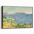 Impressionist Landscape: The Gulf of Marseilles by Paul Cézanne
