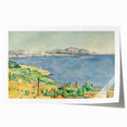 Impressionist Landscape: The Gulf of Marseilles by Paul Cézanne