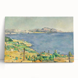 Impressionist Landscape: The Gulf of Marseilles by Paul Cézanne