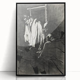 Impressionist Black-and-White Print - The Hanged Man by Toulouse-Lautrec