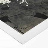 Impressionist Black-and-White Print - The Hanged Man by Toulouse-Lautrec