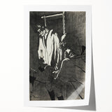 Impressionist Black-and-White Print - The Hanged Man by Toulouse-Lautrec