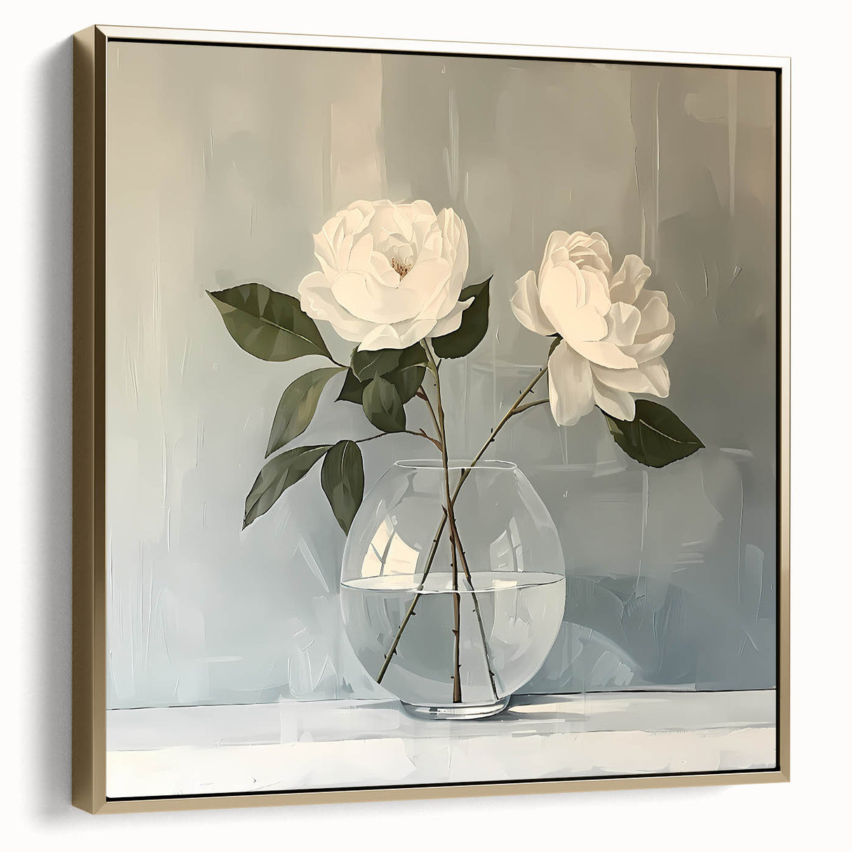 Elegant Dining Room Wall Art – Modern Floral Canvas & Prints