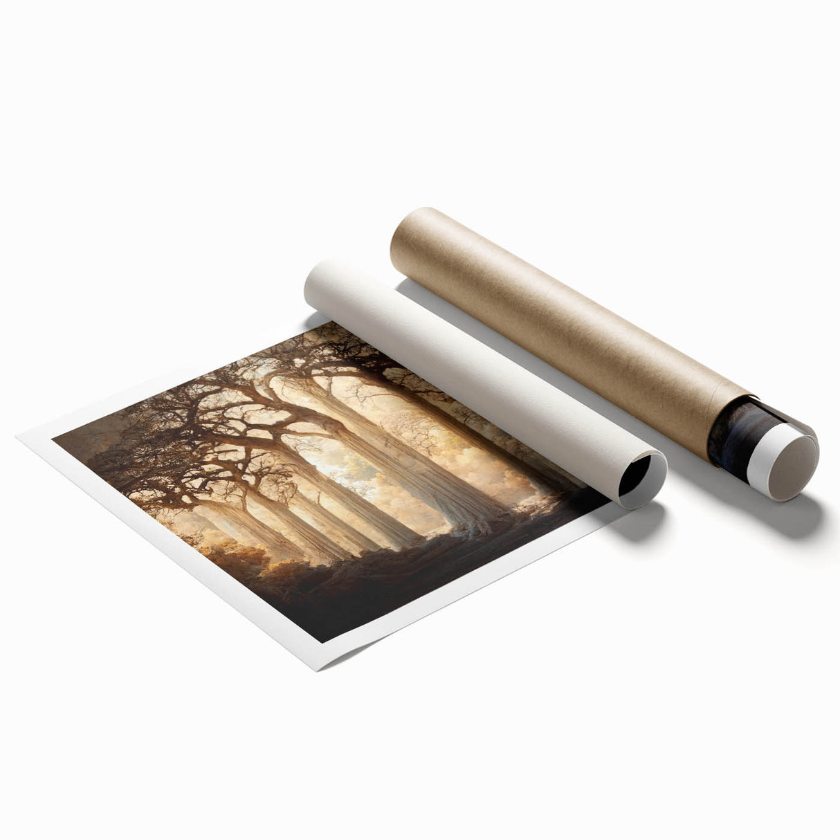 Majestic Archway Forest Office Wall Art – Corporate Decor