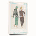 Vintage Art Deco Wall Art - Très Parisien Fashion Illustration 1923