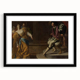 Classic Baroque Art Print - Dramatic Scene with Regal Elegance