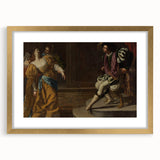 Classic Baroque Art Print - Dramatic Scene with Regal Elegance