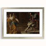 Classic Baroque Art Print - Dramatic Scene with Regal Elegance