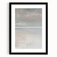 Black landscape frame with mat showcasing a vibrant nature scene, designed for modern decor. Ideal for enhancing living spaces with artistic elegance.