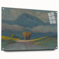 Modern Wall Art Print - Hay Weighing by Csordák - Tranquil Landscape Decor