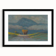 Modern Wall Art Print - Hay Weighing by Csordák - Tranquil Landscape Decor
