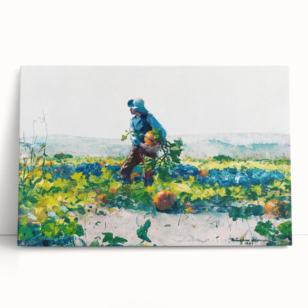 Charming Realism Farm Scene | For to Be a Farmer’s Boy by Winslow Homer
