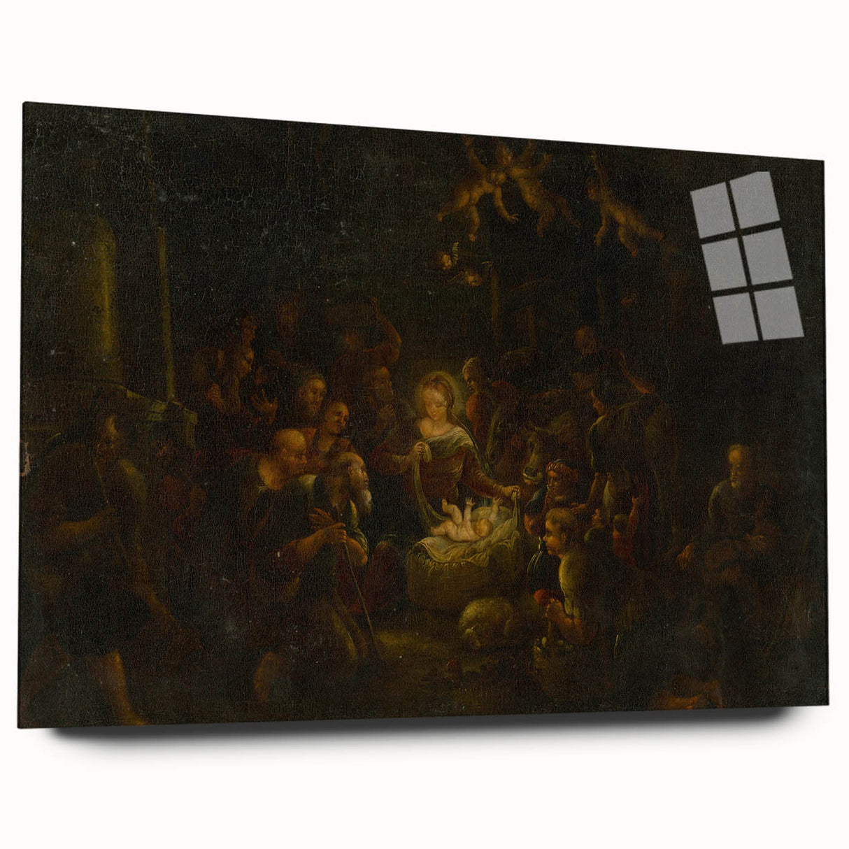 The Nativity: Renaissance Masterpiece of Light and Devotion