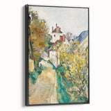 Impressionist Village Scene - Dr. Gachet’s House by Cézanne Print