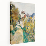 Impressionist Village Scene - Dr. Gachet’s House by Cézanne Print