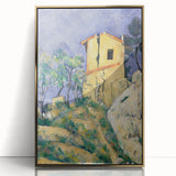 Impressionist Landscape Art - The Cracked House by Paul Cézanne Print