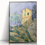 Impressionist Landscape Art - The Cracked House by Paul Cézanne Print