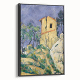 Impressionist Landscape Art - The Cracked House by Paul Cézanne Print