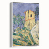 Impressionist Landscape Art - The Cracked House by Paul Cézanne Print