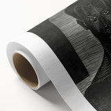 Modern Wall Art - Bold Monochrome Portrait for Minimalist Spaces