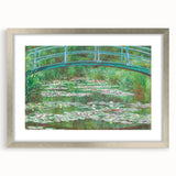Impressionism Wall Art: The Japanese Footbridge by Claude Monet