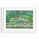 Impressionism Wall Art: The Japanese Footbridge by Claude Monet