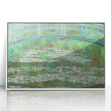 Impressionism Wall Art: The Japanese Footbridge by Claude Monet