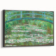 Impressionism Wall Art: The Japanese Footbridge by Claude Monet