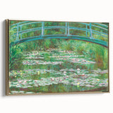 Impressionism Wall Art: The Japanese Footbridge by Claude Monet