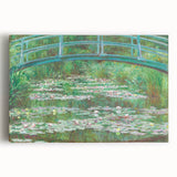 Impressionism Wall Art: The Japanese Footbridge by Claude Monet