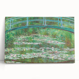 Impressionism Wall Art: The Japanese Footbridge by Claude Monet