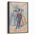 Impressionist Social Scene - The Ladies’ Man by Georges Seurat Print