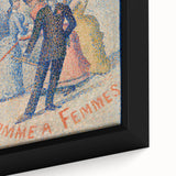 Impressionist Social Scene - The Ladies’ Man by Georges Seurat Print