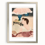 Elegant Impressionist Wall Art - The Lamp by Mary Cassatt Print