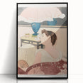 Elegant Impressionist Wall Art - The Lamp by Mary Cassatt Print