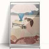 Elegant Impressionist Wall Art - The Lamp by Mary Cassatt Print