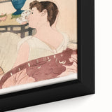Elegant Impressionist Wall Art - The Lamp by Mary Cassatt Print