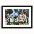 Impressionist Wall Art: The Large Bathers by Paul Cézanne
