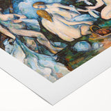 Impressionist Wall Art: The Large Bathers by Paul Cézanne