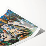 Impressionist Wall Art: The Large Bathers by Paul Cézanne