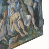Impressionist Wall Art: The Large Bathers Famous by Paul Cézanne