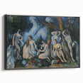 Impressionist Wall Art: The Large Bathers Famous by Paul Cézanne
