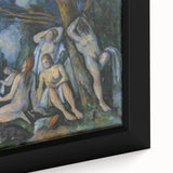 Impressionist Wall Art: The Large Bathers Famous by Paul Cézanne