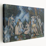 Impressionist Wall Art: The Large Bathers Famous by Paul Cézanne