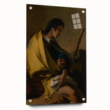 Romanticism Art: Saint Roch by Tiepolo Classic Canvas Print